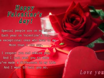Valentine's day luxury present