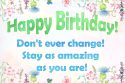 watercolour birthday card
